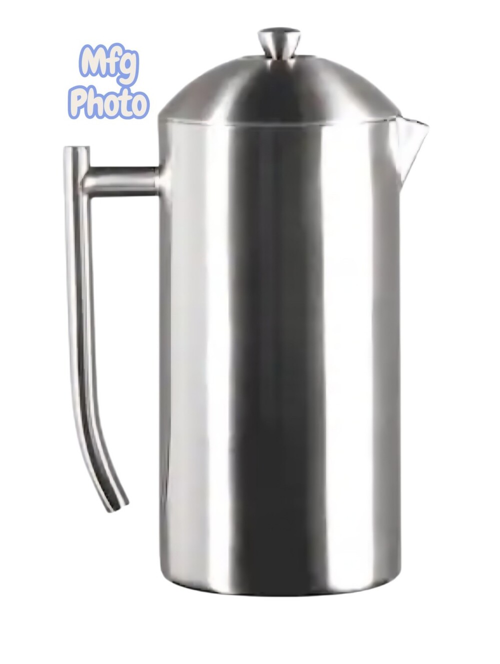 Frieling Brushed 18/10 Stainless Steel French Press Coffee Maker 44 ounce